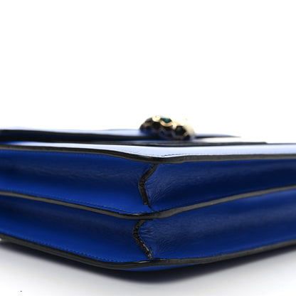 Bulgari Calfskin Serpenti Forever Shoulder Bag Blue 5 of 8
