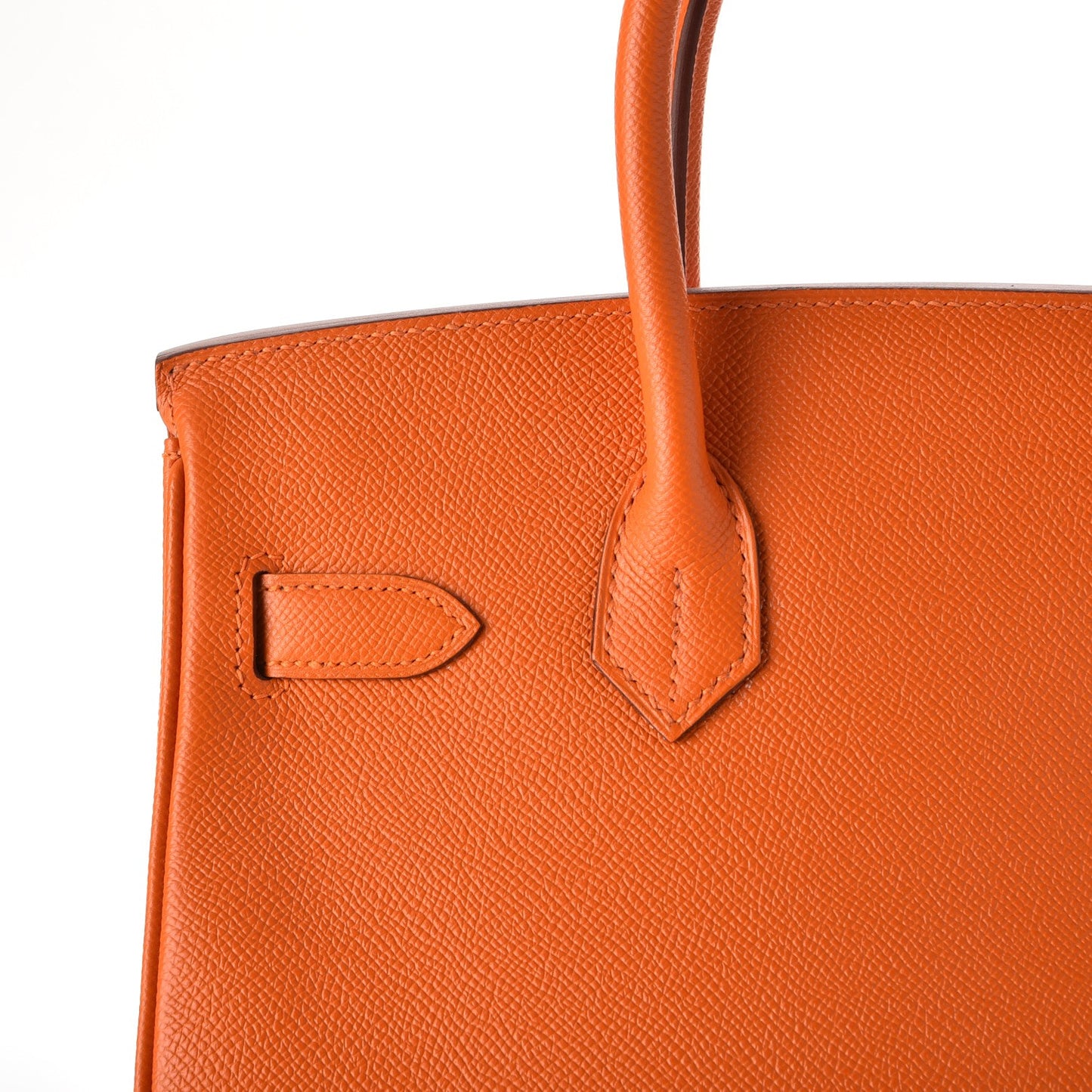 Epsom Birkin 30 Orange