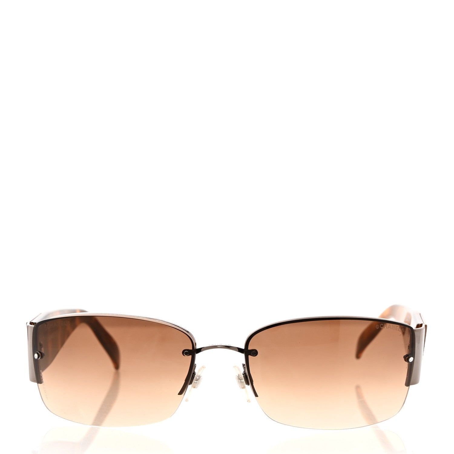 Chanel Crystal CC Sunglasses 4117-B Tortoise 2 of 8