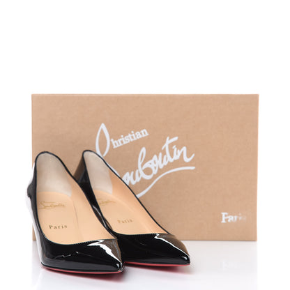 Christian Louboutin Patent Pigalle Follies 55 Pumps 36 Black 9 of 9