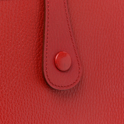 Hermes Taurillon Clemence Evelyne GM Rouge Casaque 12 of 16