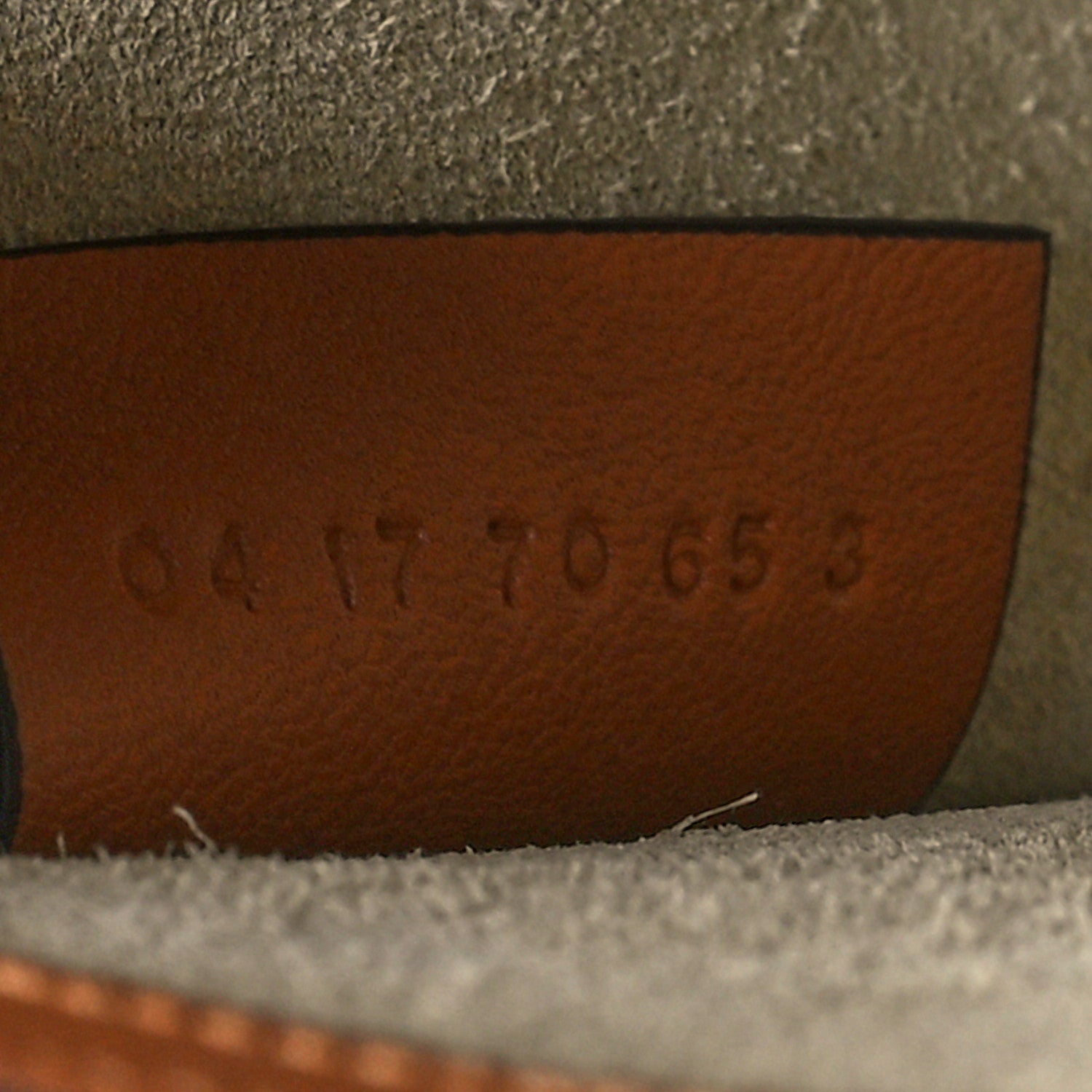 Chloe Calfskin Suede Medium Nile Bracelet Bag Caramel 7 of 13