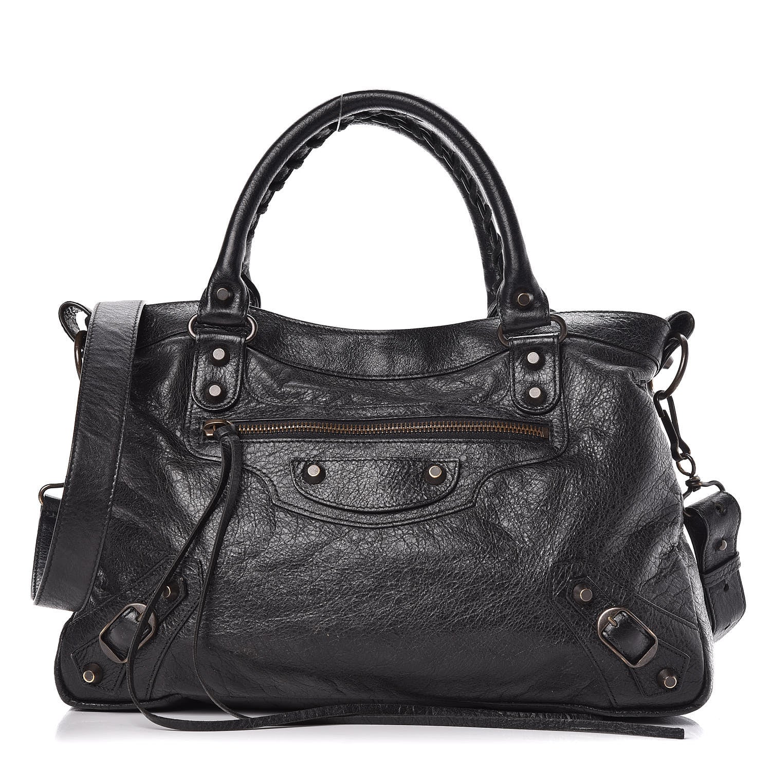 Balenciaga Agneau Classic Hardware Town Black 1 of 11