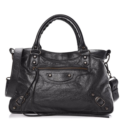 Balenciaga Agneau Classic Hardware Town Black 1 of 11
