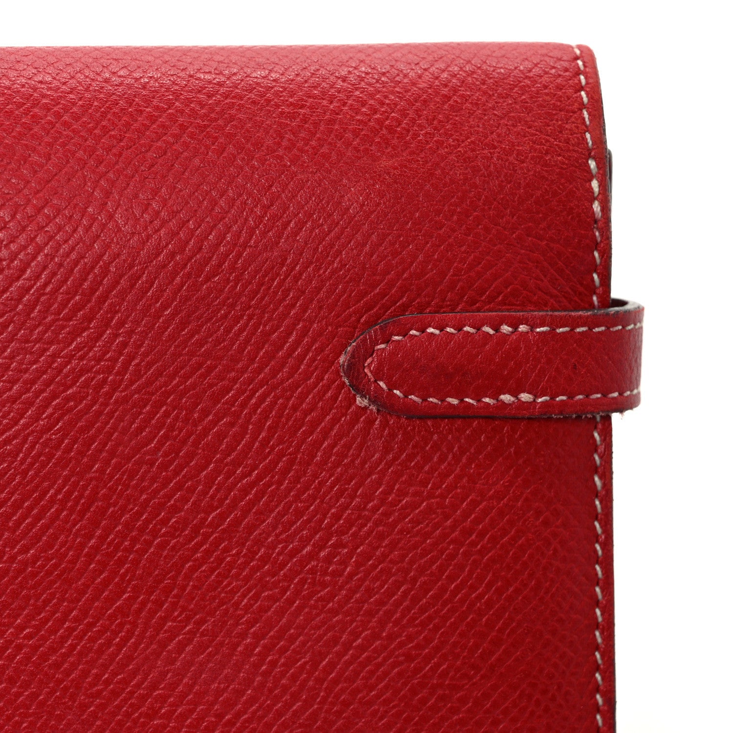 Hermes Epsom Verso Kelly Longue Wallet Rouge Casaque Bleu Thalassa 11 of 11
