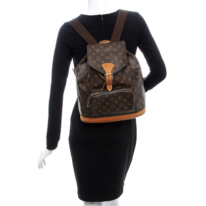 Louis Vuitton Monogram Montsouris GM Backpack 2 of 11