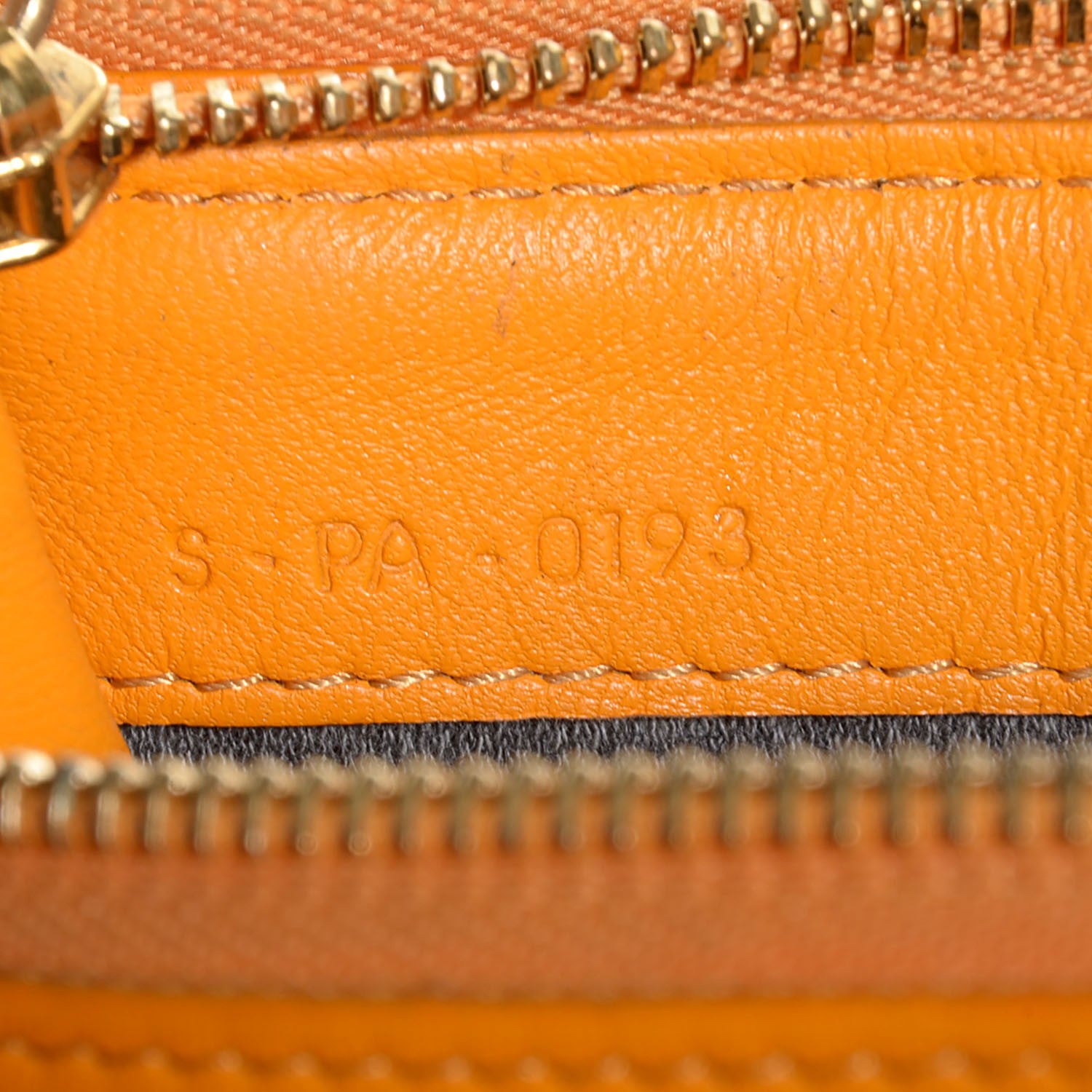 Celine Lambskin Small Trio Crossbody Bag Sunflower 7 of 7