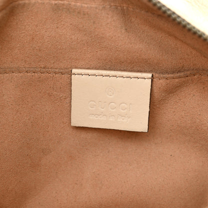 Gucci Calfskin Matelasse Small GG Marmont Chain Shoulder Bag White 6 of 18