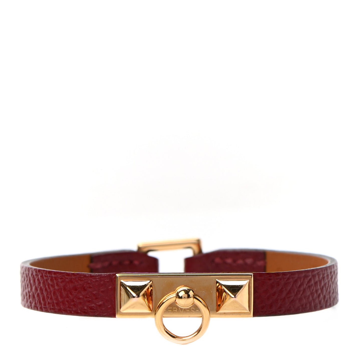 Epsom Micro Rivale Bracelet S Rouge Grenat