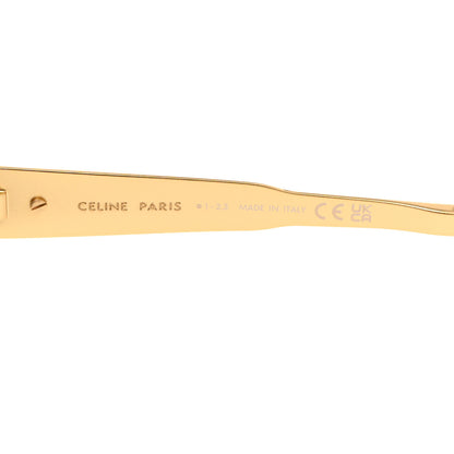 Celine Metal Triomphe 01 Sunglasses CL40235U Gold Green 5 of 7