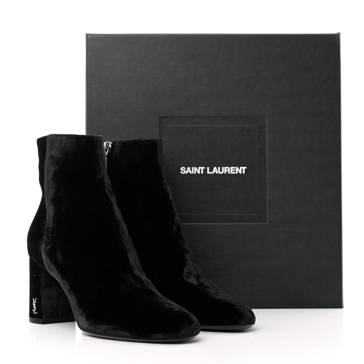 Velvet Loulou Ankle Boots 37 Black