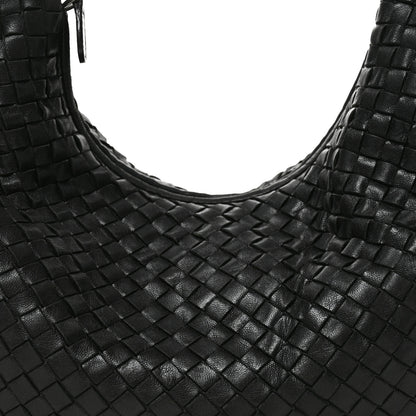 Bottega Veneta Nappa Intrecciato Medium Belly Veneta Hobo Black 9 of 11
