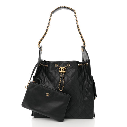 Chanel Caviar Quilted Medium Chanel 25 Handbag Black 3 of 11