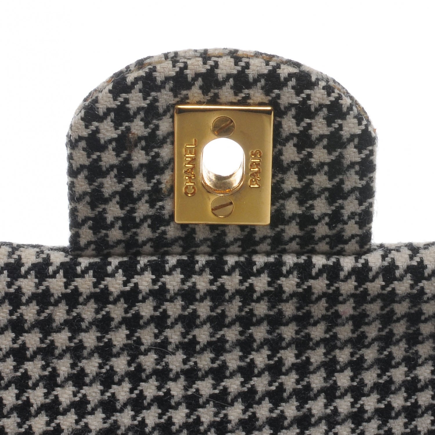 Chanel Houndstooth Small Double Flap 5 of 8