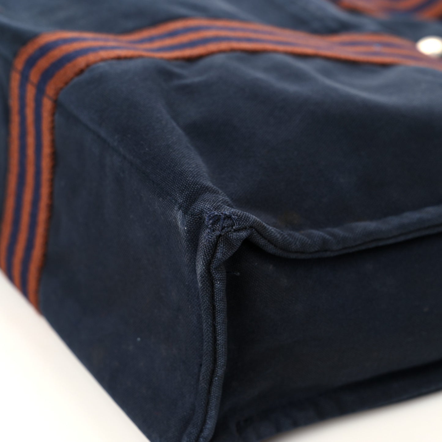 Canvas Herline Tote MM Navy