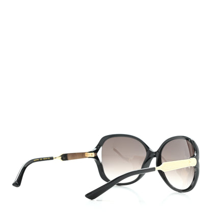 Gucci Acetate Oversized Butterfly Sunglasses GG 0076S Black 4 of 6