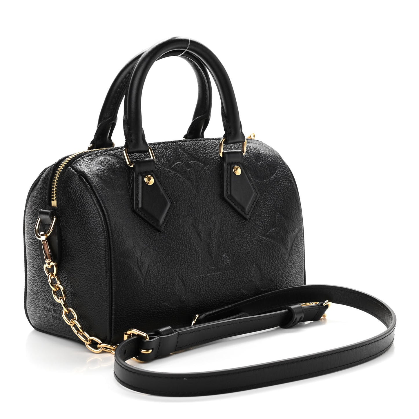 Empreinte Monogram Giant Speedy Bandouliere 20 Black