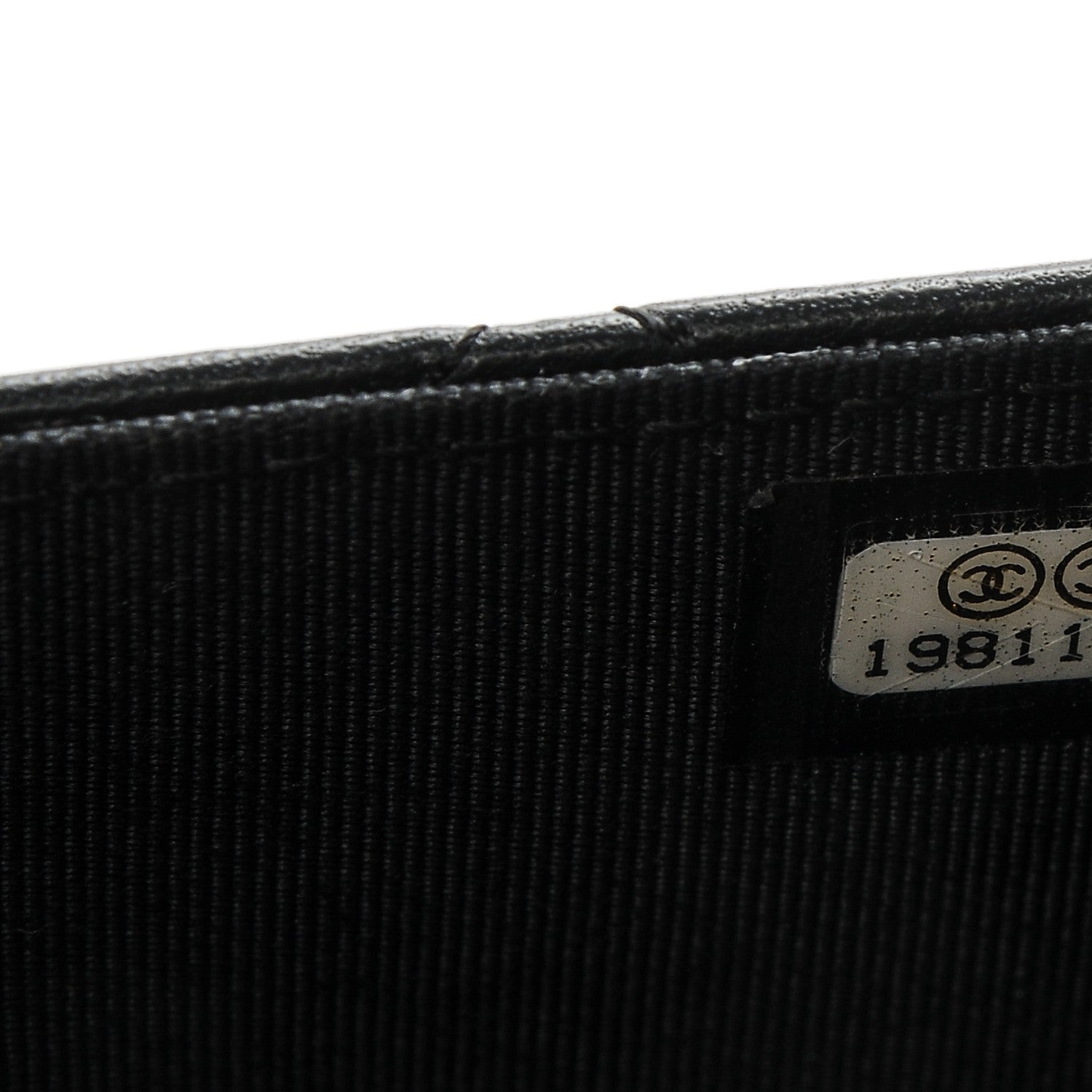 Chanel Lambskin Quilted Wallet On Chain WOC Black 8 of 8