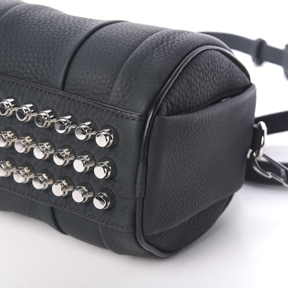 Alexander Wang Pebbled Lambskin Mini Rockie Dark Green Silver Hardware 10 of 10