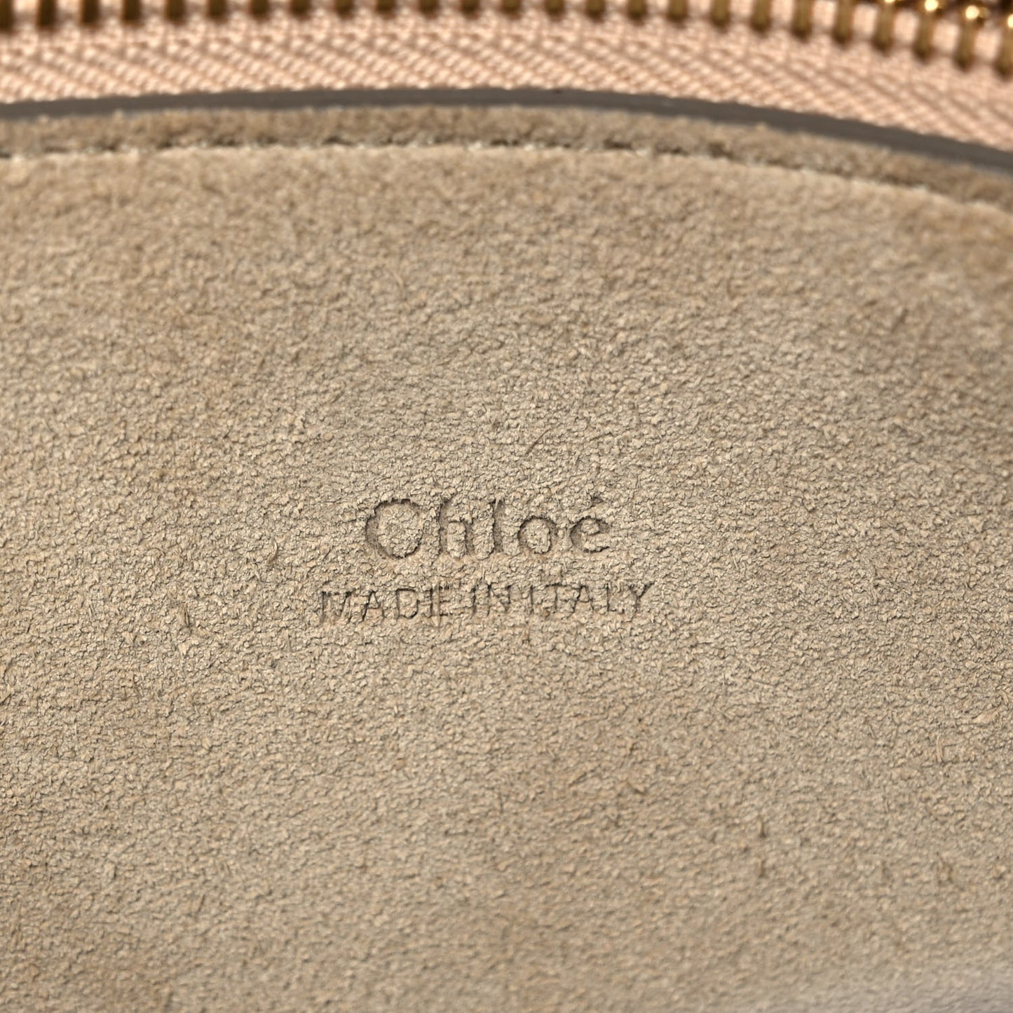 Calfskin Suede Medium Pixie Shoulder Bag Motty Grey