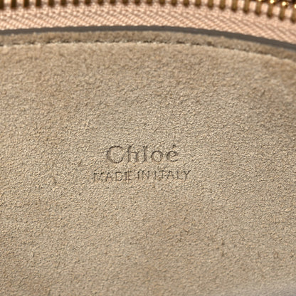 Chloe Calfskin Suede Medium Pixie Shoulder Bag Motty Grey 6 of 9