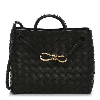 Bottega Veneta Nappa Intrecciato Small Andiamo Shoulder Bag Fondant 1 of 8