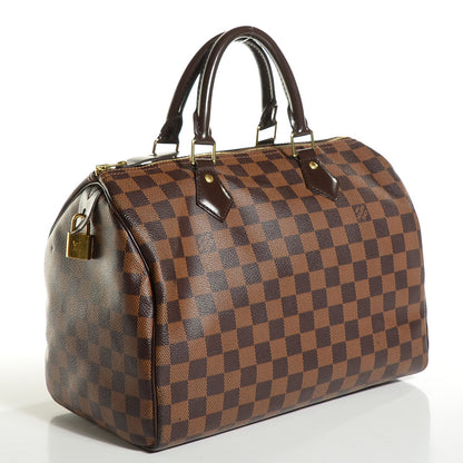 Louis Vuitton Damier Ebene Speedy 30 3 of 7