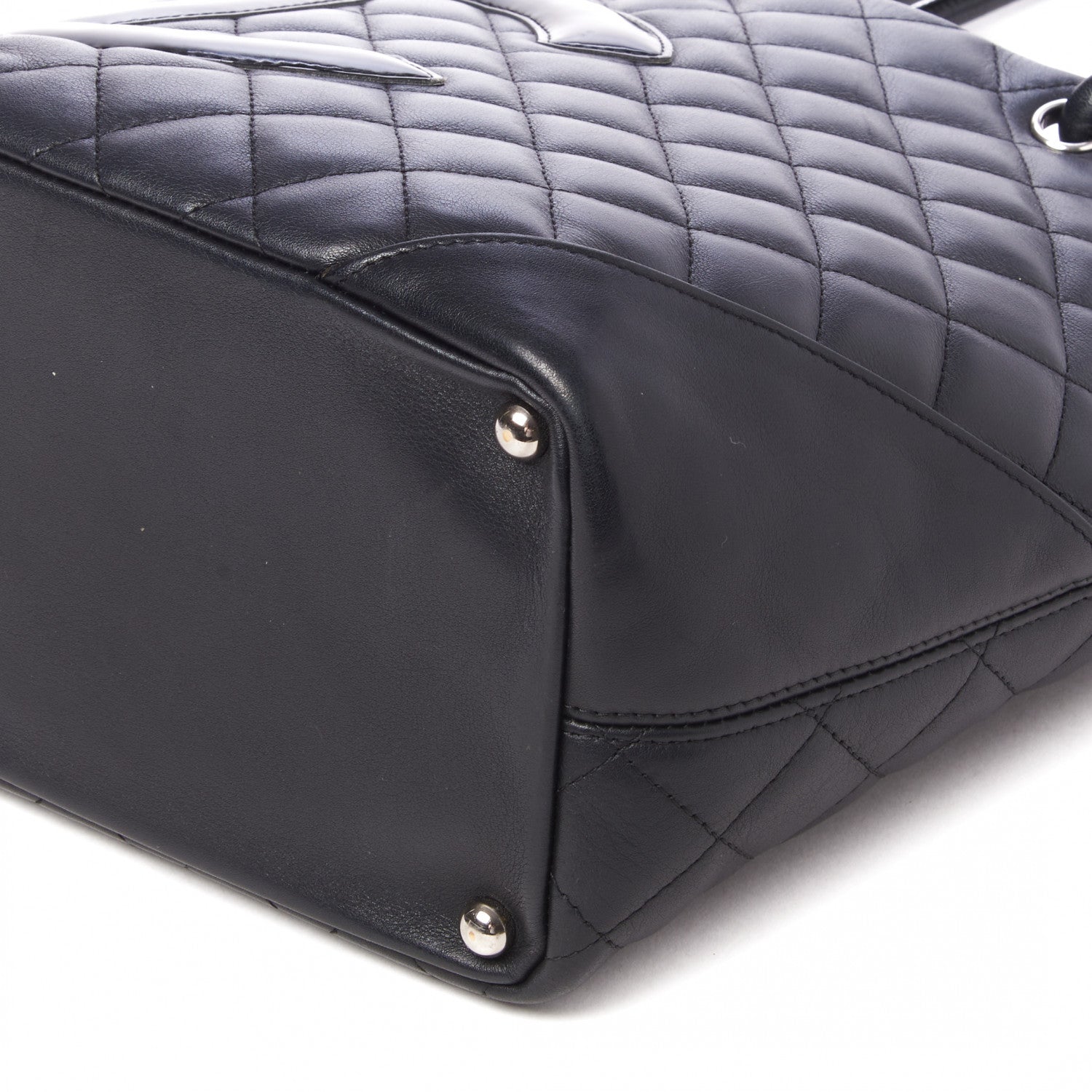 Chanel Calfskin Quilted Medium Cambon Tote Black 4 of 9