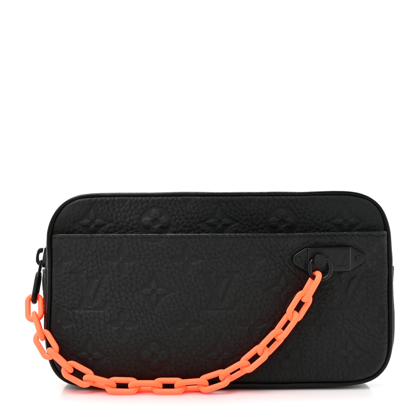 Taurillon Monogram Uniformes Solar Ray Soft Pochette Volga Belt Bag Black
