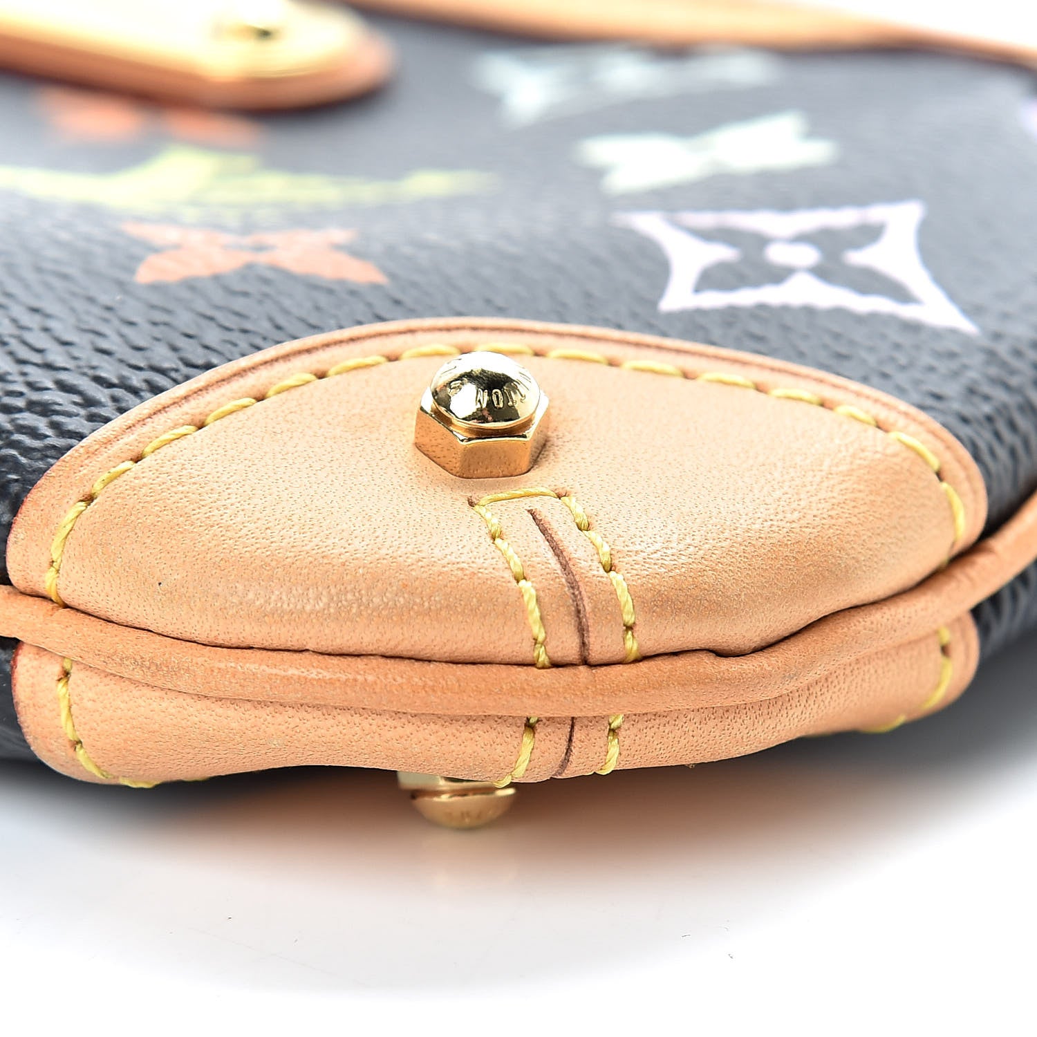 Louis Vuitton Monogram Multicolor Pochette Milla MM Black 10 of 11