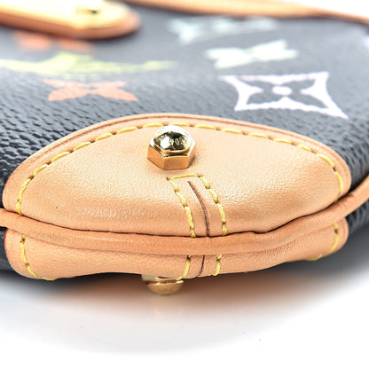 Louis Vuitton Monogram Multicolor Pochette Milla MM Black 10 of 11