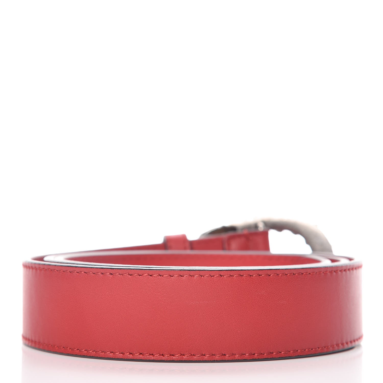 Gucci Moon Calfskin Crystal Dionysus 30mm Belt 85 34 Red 3 of 6