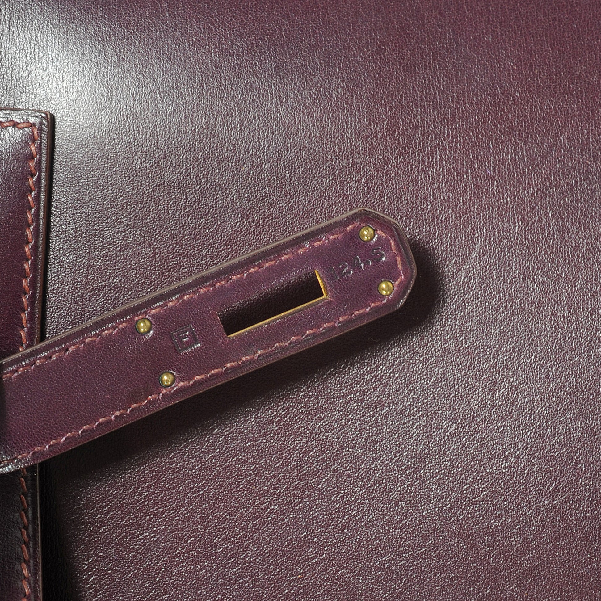 Hermes Box Kelly Sellier 32 Quetsche 9 of 9