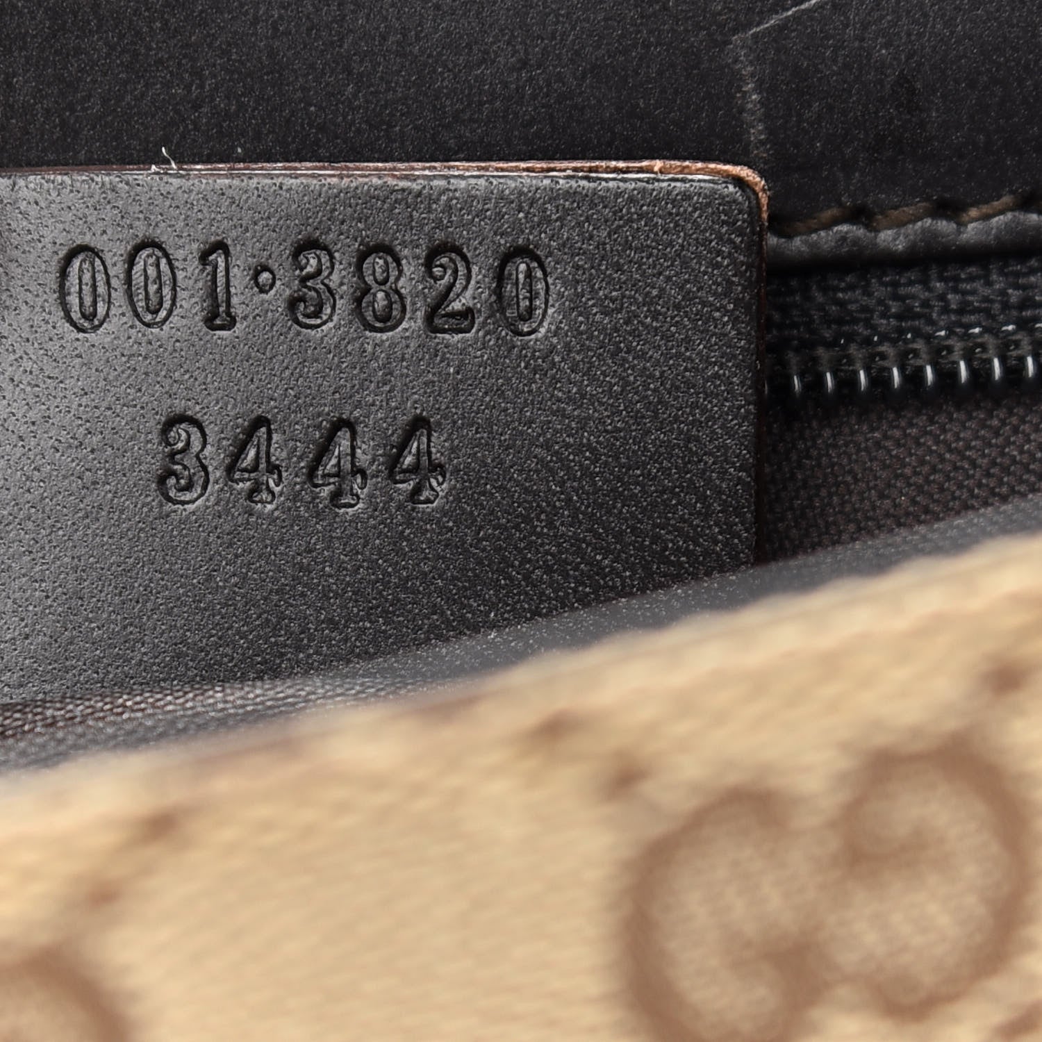 Gucci Monogram Wooden Chain Flap Brown 6 of 9
