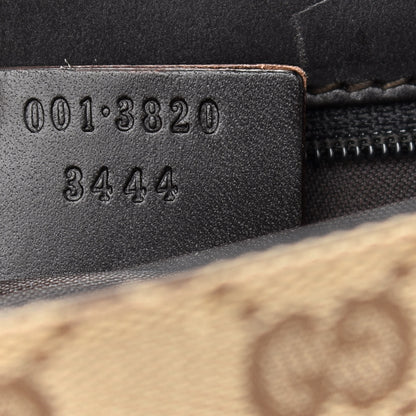 Gucci Monogram Wooden Chain Flap Brown 6 of 9