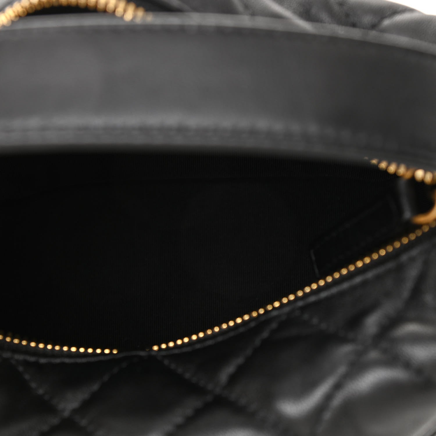 Chanel Lambskin Quilted Small Perfect Meeting Hobo Black 5 of 10