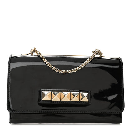 Valentino Garavani Patent Va Va Voom Shoulder Bag Black 1 of 10