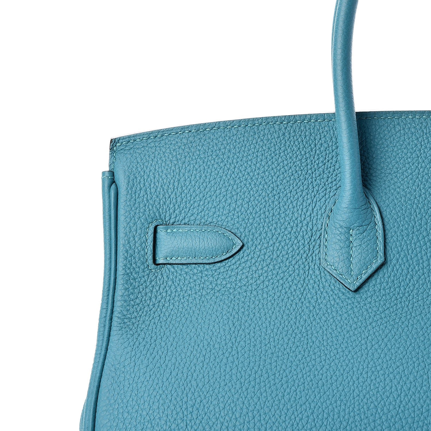 Hermes Togo Birkin 35 Turquoise 27 of 33