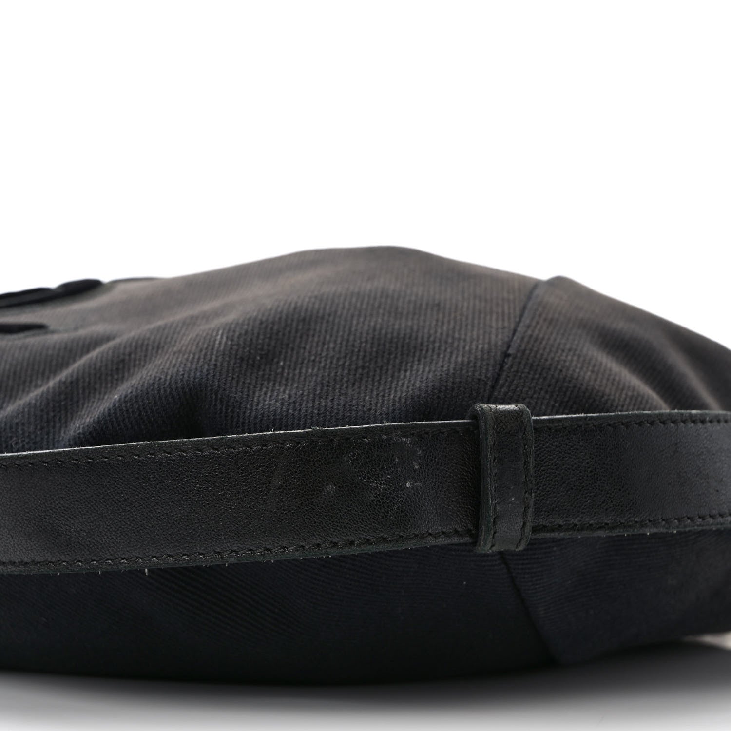 Saint Laurent Denim Mombasa Hobo Black 7 of 7