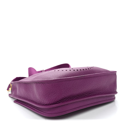 Hermes Taurillon Clemence Evelyne III PM Anemone 4 of 11