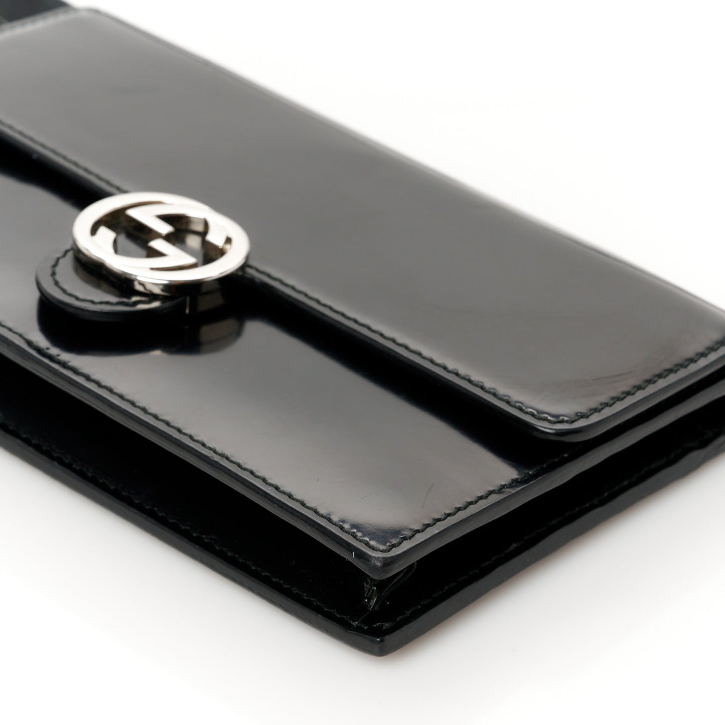 Shade Lux Calfskin Icon Wallet Black
