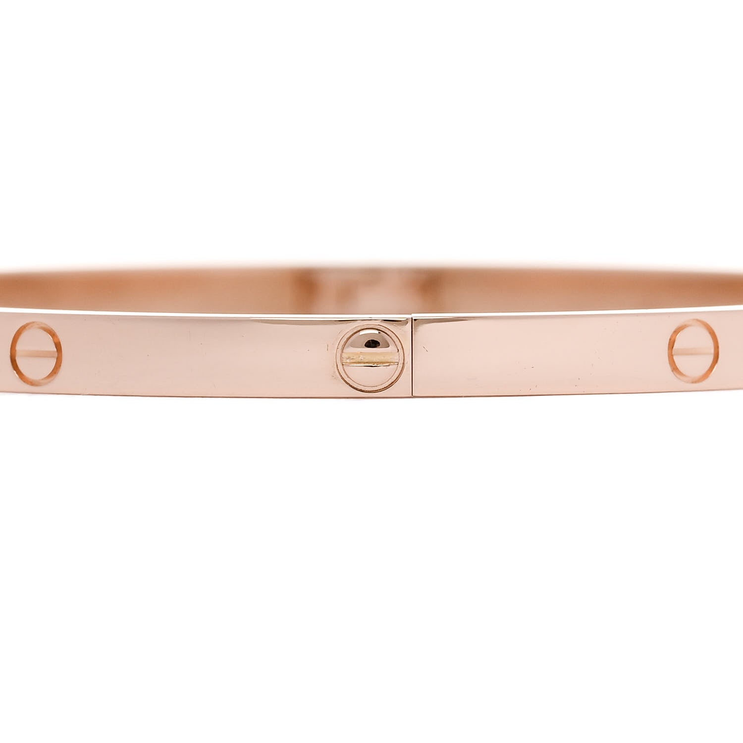 Cartier 18K Pink Gold Small LOVE Bracelet 18 3 of 6