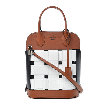 Louis Vuitton Calfskin Canvas Tressage Tote 1 of 8