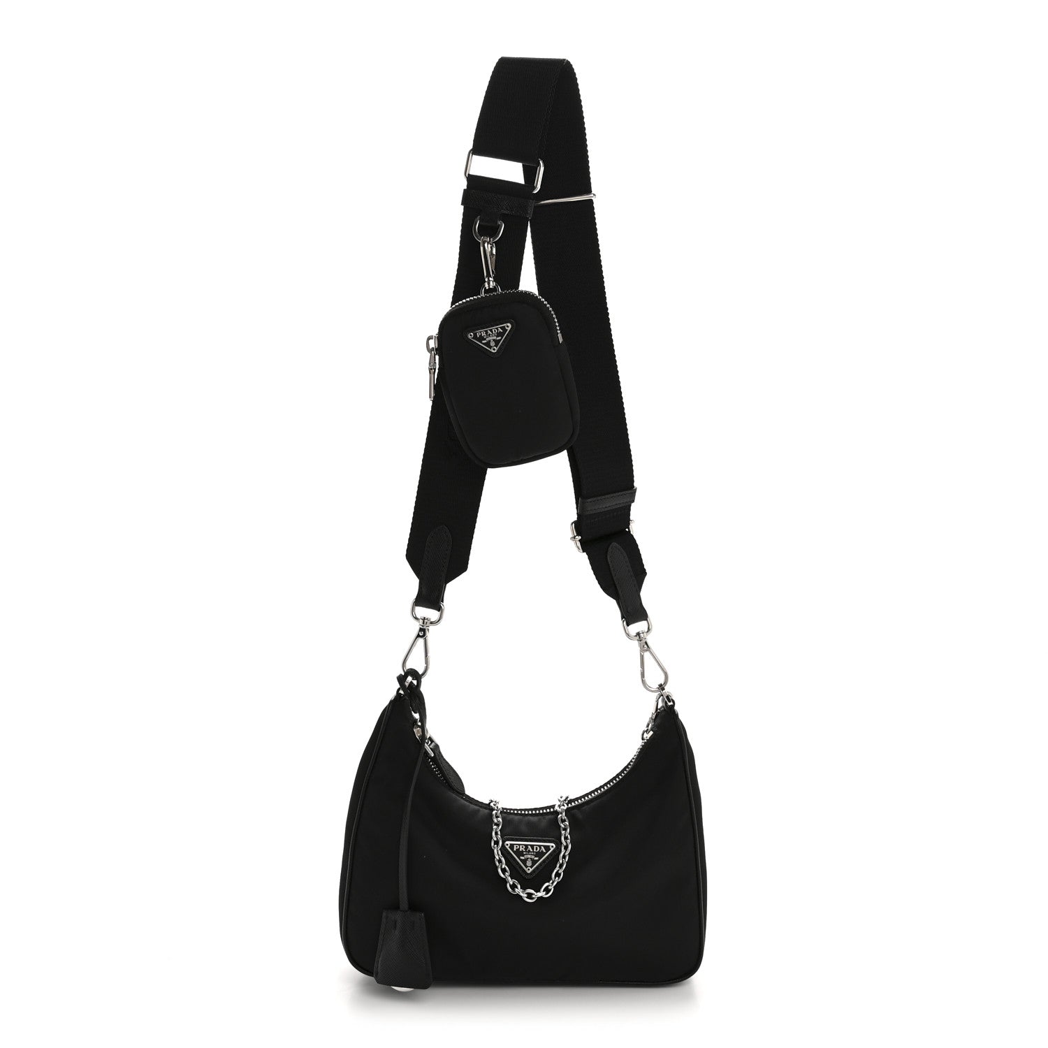 Prada Nylon Re-Edition 2005 Shoulder Bag Black 1 of 11