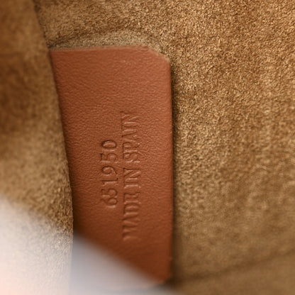 Loewe Calfskin Gate Bucket Bag Brown 7 of 18