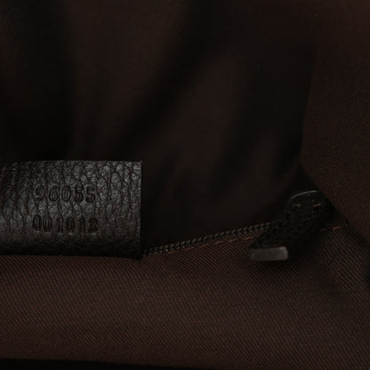 Gucci Nylon Monogram Hobo Dark Brown 7 of 8