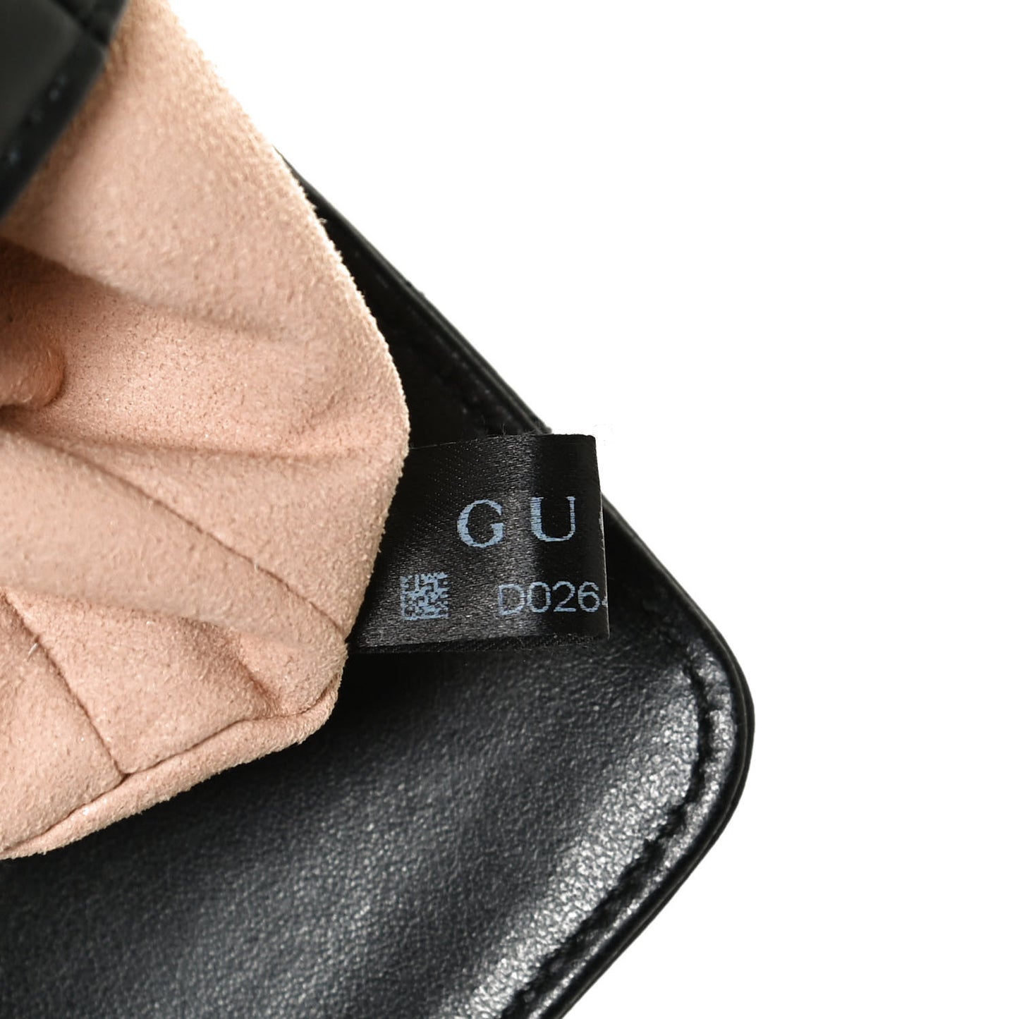 Calfskin Matelasse Mini GG Marmont Shoulder Bag Black