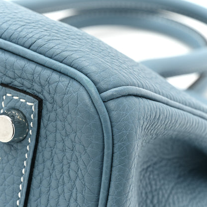 Hermes Togo Birkin 30 Blue Jean 13 of 13