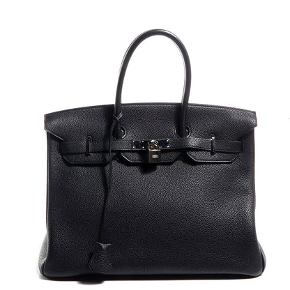 Hermes Togo Birkin 35 Black 1 of 23