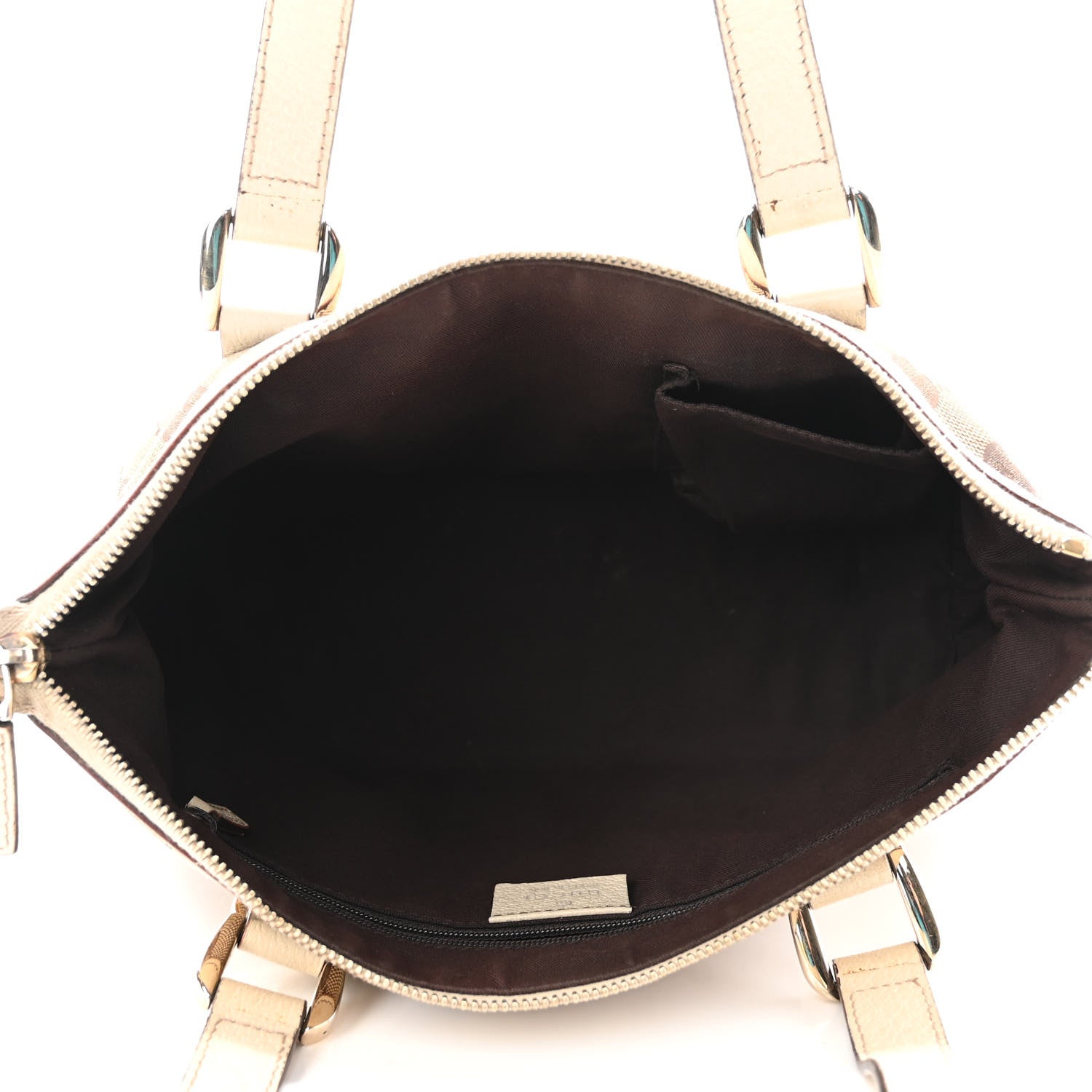 Gucci Monogram Small Abbey Tote Off White 4 of 10